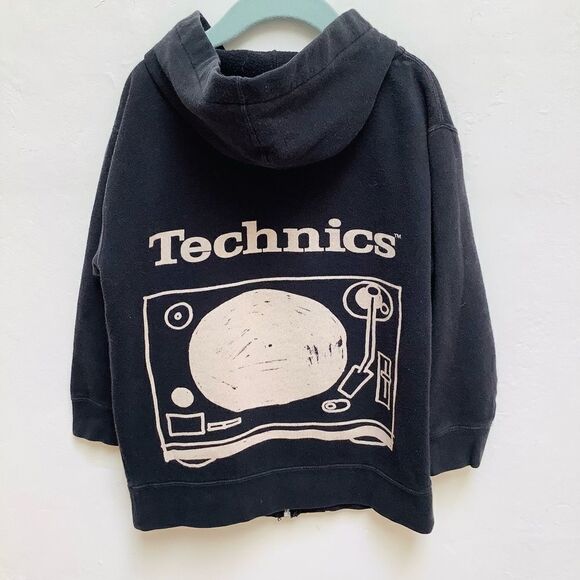 LITTLE INDY VINTAGE HOODIE SWEATSHIRT MEDIUM ZIP FRONT - Picture 1 of 4